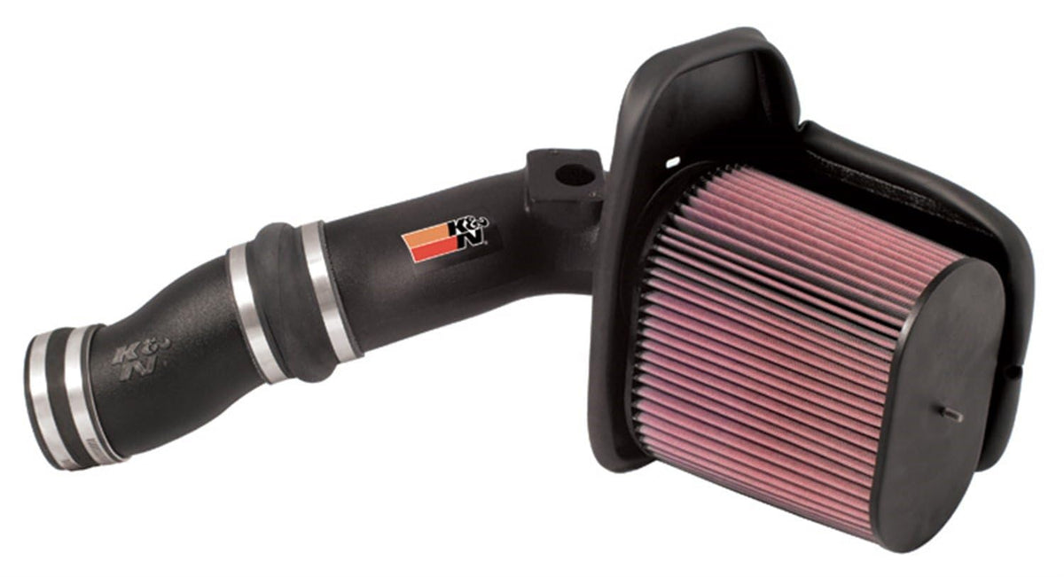 K&N FILTER 57-2546-1 K&N Cold Air Intake System: High-Flow Air Filter, Increase Performance & Towing: Compatible with 2003-2007 Ford: Excursion, F250, F350, F450, 57-2546-1