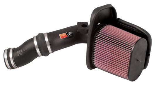 K&N FILTER 57-2546-1 K&N Cold Air Intake System: High-Flow Air Filter, Increase Performance & Towing: Compatible with 2003-2007 Ford: Excursion, F250, F350, F450, 57-2546-1