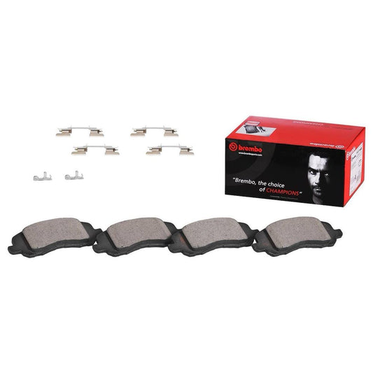 BREMBO P16013N Brembo P16013N Premium Ceramic Front Disc Brake Pad Set DAIHATSU/FORD (CHANGAN)/MAZDA/MAZDA (CHANGAN)/SUZUKI OE# DFY13328ZA