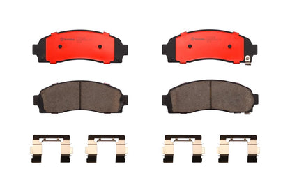 BREMBO P10042N Brembo P10042N Premium Ceramic Front Disc Brake Pad Set CHEVROLET OE# 21990460