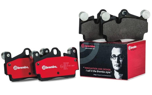 BREMBO P65022N Brembo P65022N Premium Ceramic Rear Disc Brake Pad Set PORSCHE OE# 99735294905