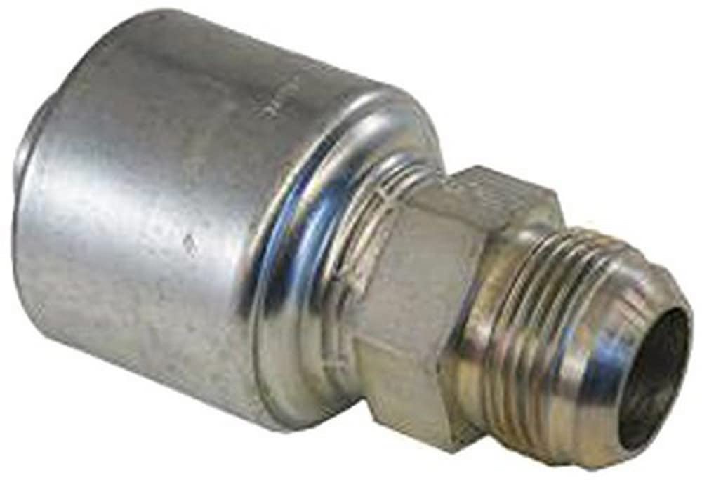 Gates G25165-1620 MegaCrimp Couplings, Male JIC 37 Flare, Zinc