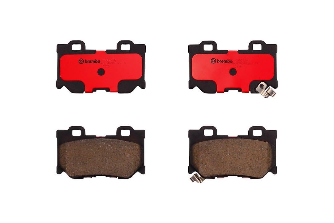 BREMBO P56095N Brembo P56095N Premium Ceramic Rear Disc Brake Pad Set INFINITI/NISSAN OE# AY060NS046