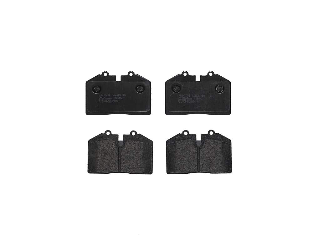 BREMBO P85094 Brembo P85094 Low-Met Front Disc Brake Pad Set AUDI/FERRARI/PORSCHE OE# 8A0698451B