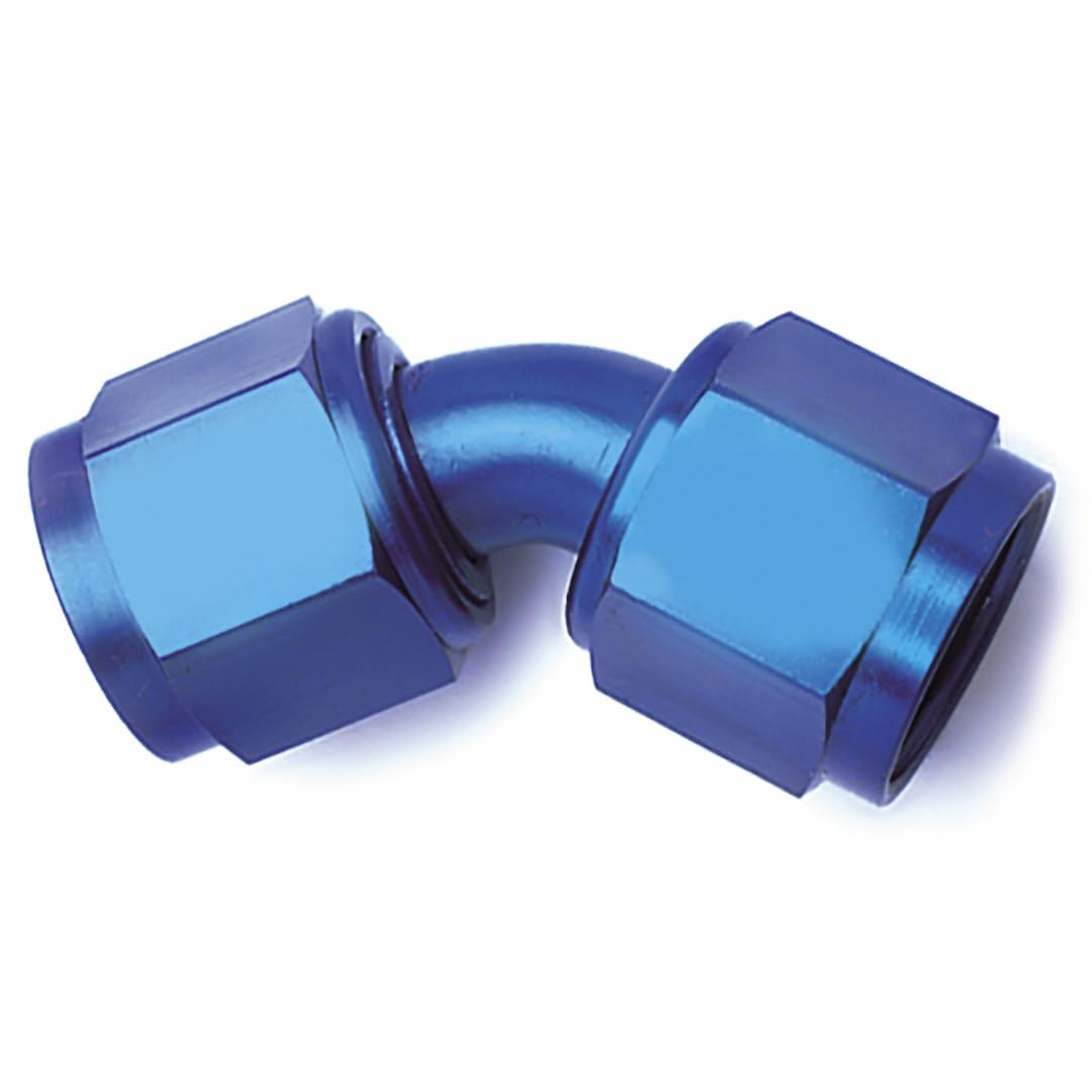 SPEEDFX 561045BK SpeedFX Coupler Fitting 561045BK, 45 Degree, Swivel Coupler, 10AN, Anodized, Black, Aluminum, Single