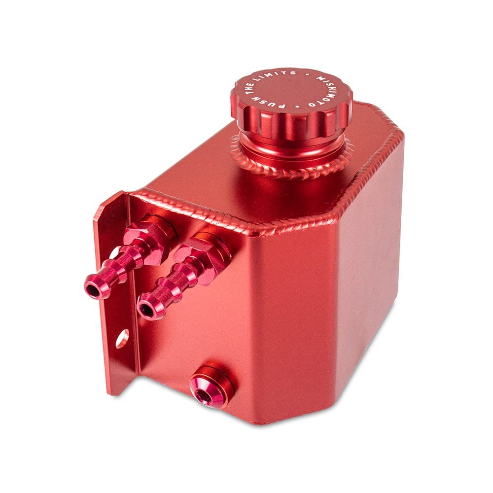 MISHIMOTO MMRT-1LBK Mishimoto Universal Coolant Overflow Tank, 1 Quart, Red