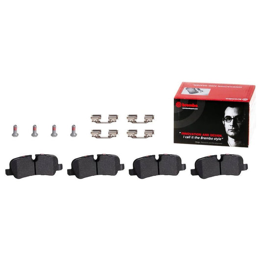BREMBO P44011N Brembo P44011N Premium Ceramic Front Disc Brake Pad Set LAND ROVER OE# LR021899