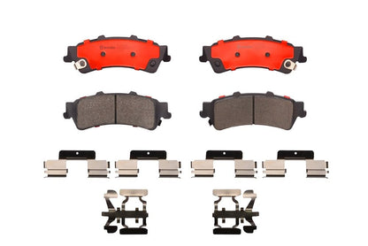BREMBO P10028N Brembo P10028N Premium Ceramic Rear Disc Brake Pad Set CADILLAC OE# 18048083