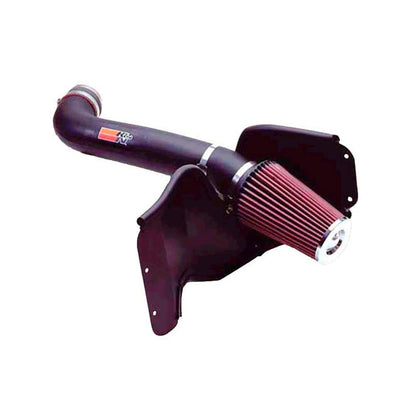 K&N FILTER 57-1514-1 K&N Cold Air Intake System: Dry-Flow Air Filter, Increase Performance & Towing: Compatible with1997-2006 JEEP: TJ, Wrangler, 57-1514-1