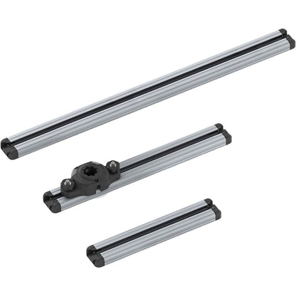 RAILBLAZA 01-4155-11 RAILBLAZA Aluminum Boat Gunnel Track Rail System (20 in), Compatible with Crestliner, Lund, Lowe, G3 and More