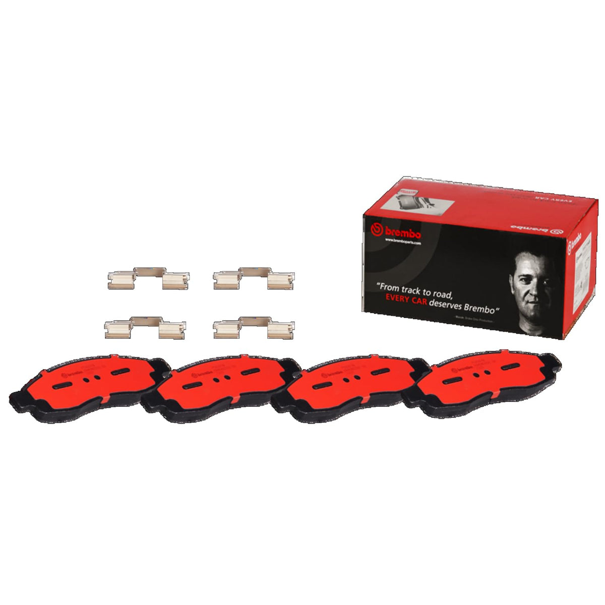 BREMBO P58001N Brembo P58001N Premium Ceramic Front Disc Brake Pad Set INFINITI/NISSAN OE# 410607S025