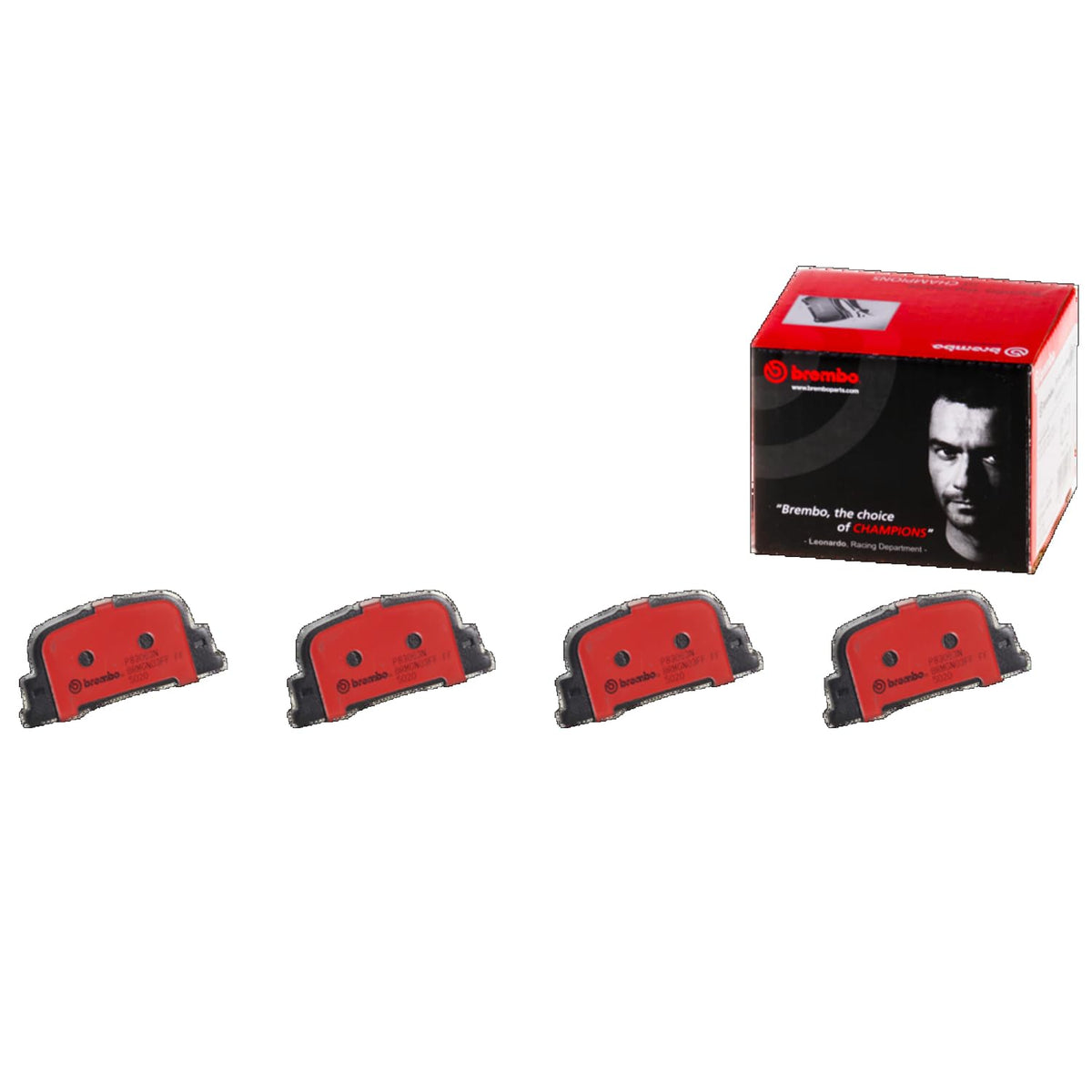 BREMBO P83063N Brembo P83063N Premium Ceramic Rear Disc Brake Pad Set BYD/ENGLON/GEELY/GLEAGLE/LEXUS/LIFAN/TOYOTA/TOYOTA (FAW) OE# 0446632030