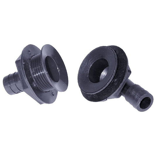 T-H MARINE APD-190-DP T-H Marine APD-190-DP All Purpose Drains/Hatch Drains, Black