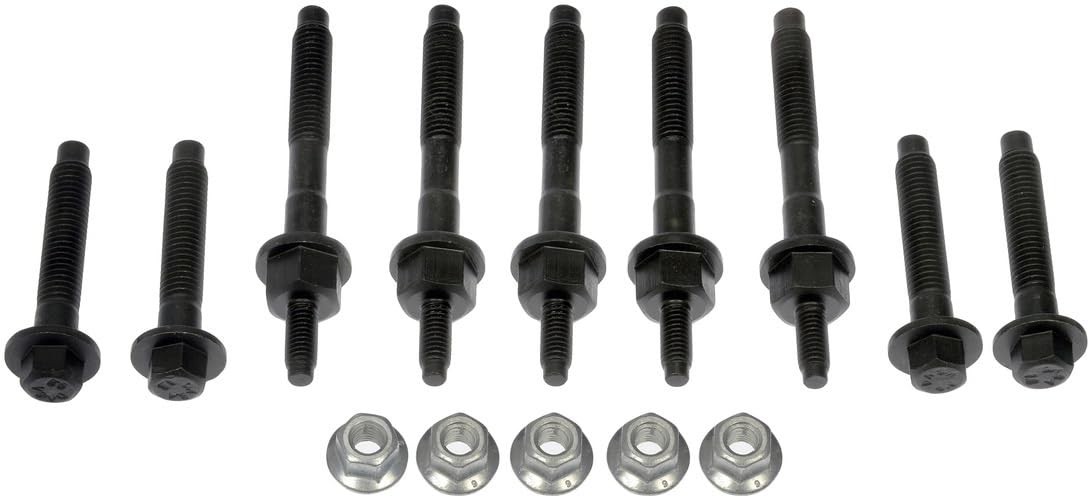 DORMAN 674-497 Dorman Patent Pending Improved Design 674-497 Driver Side Exhaust Manifold Kit - Includes Required Gaskets and Hardware Compatible with Select Jeep/Ram Models (OE FIX)