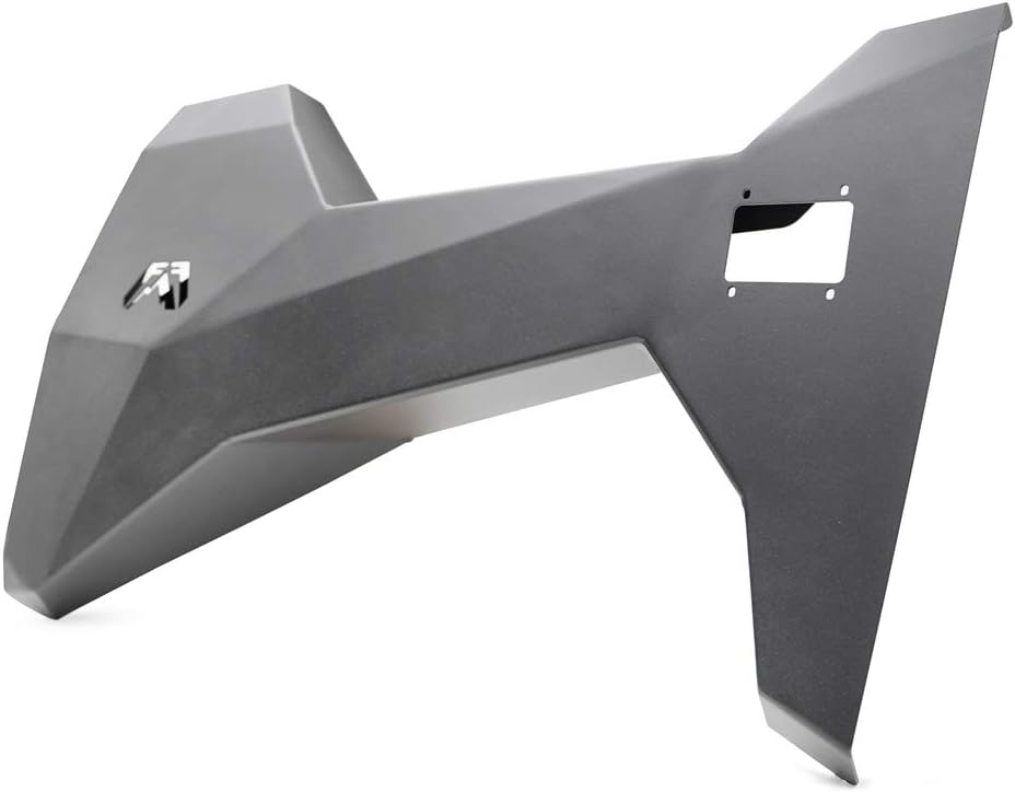 Fab Fours TT10301 Trail Doors; 2 Stage Matte Black Po