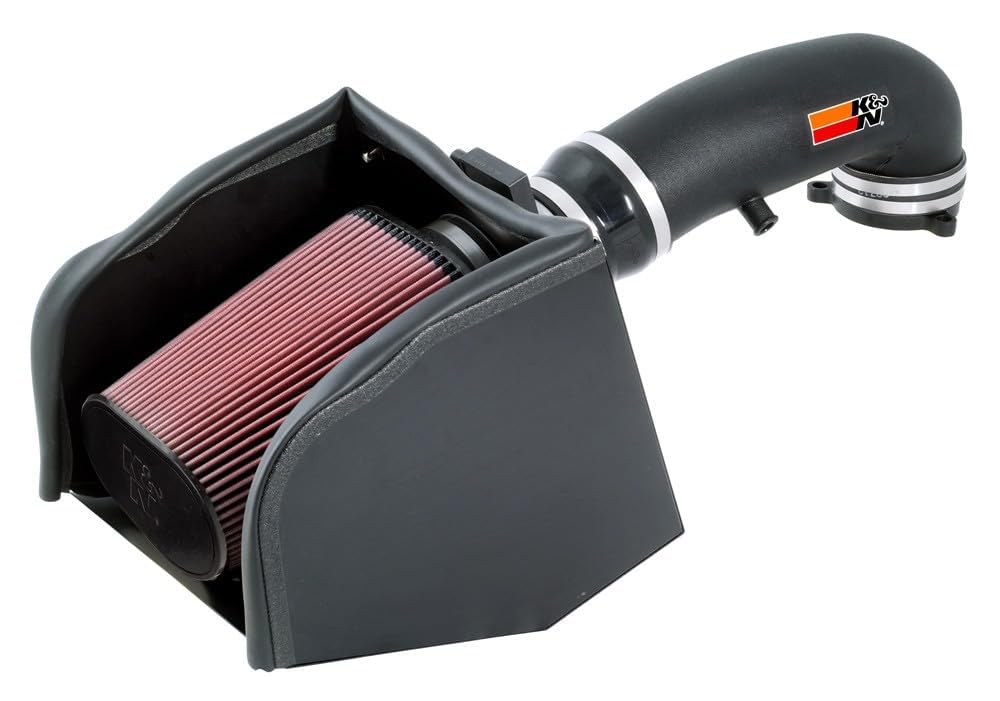 K&N FILTER 57-3013-2 K&N Cold Air Intake System: High-Flow Air Filter, Increase Performance & Towing: Compatible with 1996-2000 (C2500 & SELECT MODELS), 57-3013-2