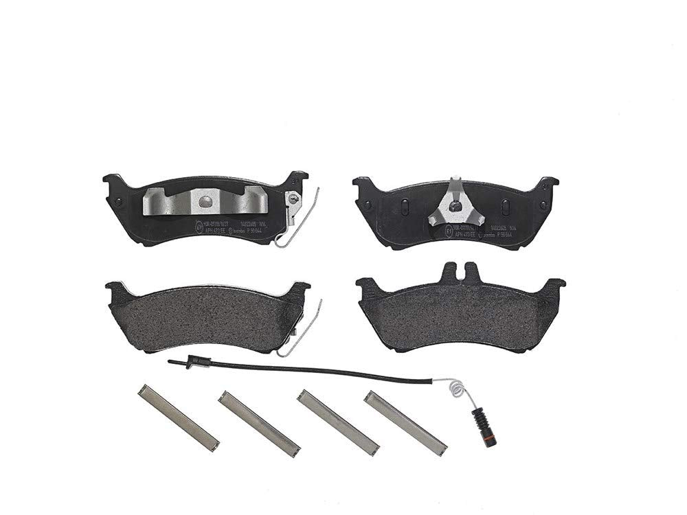 BREMBO P50044 Brembo P50044 Low-Met Rear Disc Brake Pad Set MERCEDES-BENZ OE# 1634200520