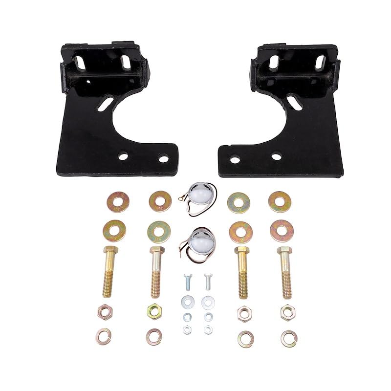 CATTLEMAN 4224KIT Cattleman HD 4224KIT Rear Bumper Mounting Kit fits 2010-2018 Dodge Ram 2500/ 3500 Steel
