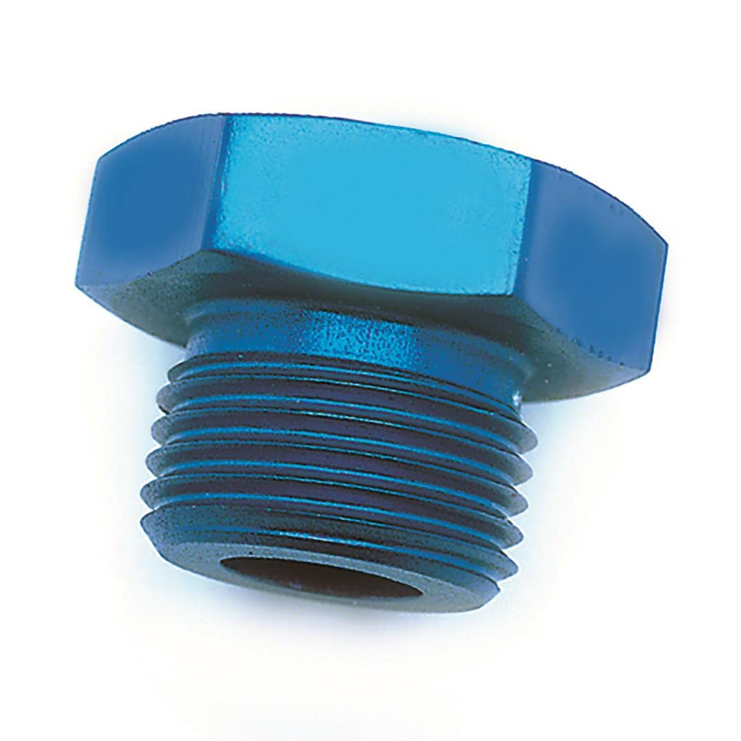 SPEEDFX 560814 Speedfx 560814 -8AN BLU ST THRD(O-RING) PLG