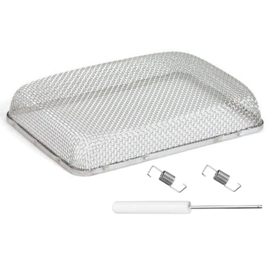 JR PRODUCTS 06-30175 JR Products 06-30175 Mud Dauber Screen for Water Heater Vents - 6" x 8.5" x 1.3"