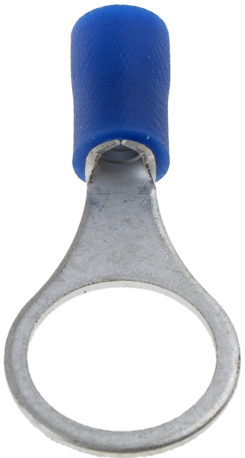 DORMAN 85411 Dorman 85411 16-14 Gauge Ring Terminal, 3/8 in., Blue, 14 Pack