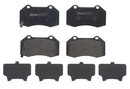 BREMBO P23182 Brembo P23182 Low-Met Front Disc Brake Pad Set ABARTH OE# 6000615056