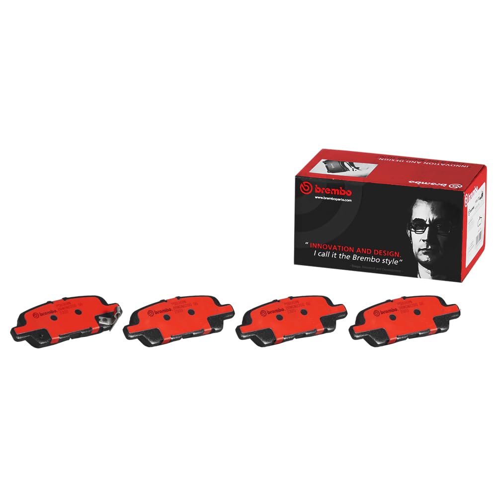 BREMBO P56068N Brembo P56068N Premium Ceramic Rear Disc Brake Pad Set INFINITI/NISSAN/SUZUKI OE# D40609N00A