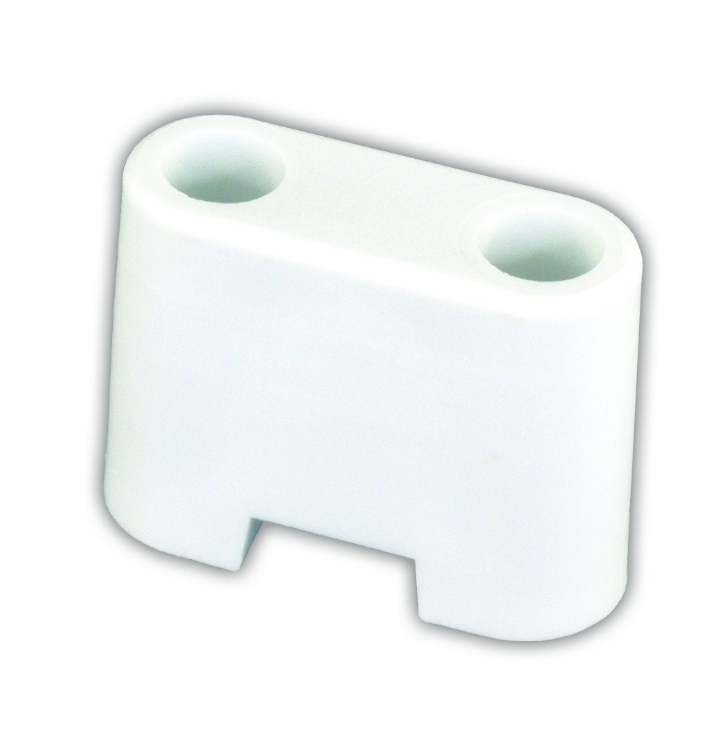 JR PRODUCTS 10685 JR Products 10685 Door Bumper for T-Style Door Holder,Polar White