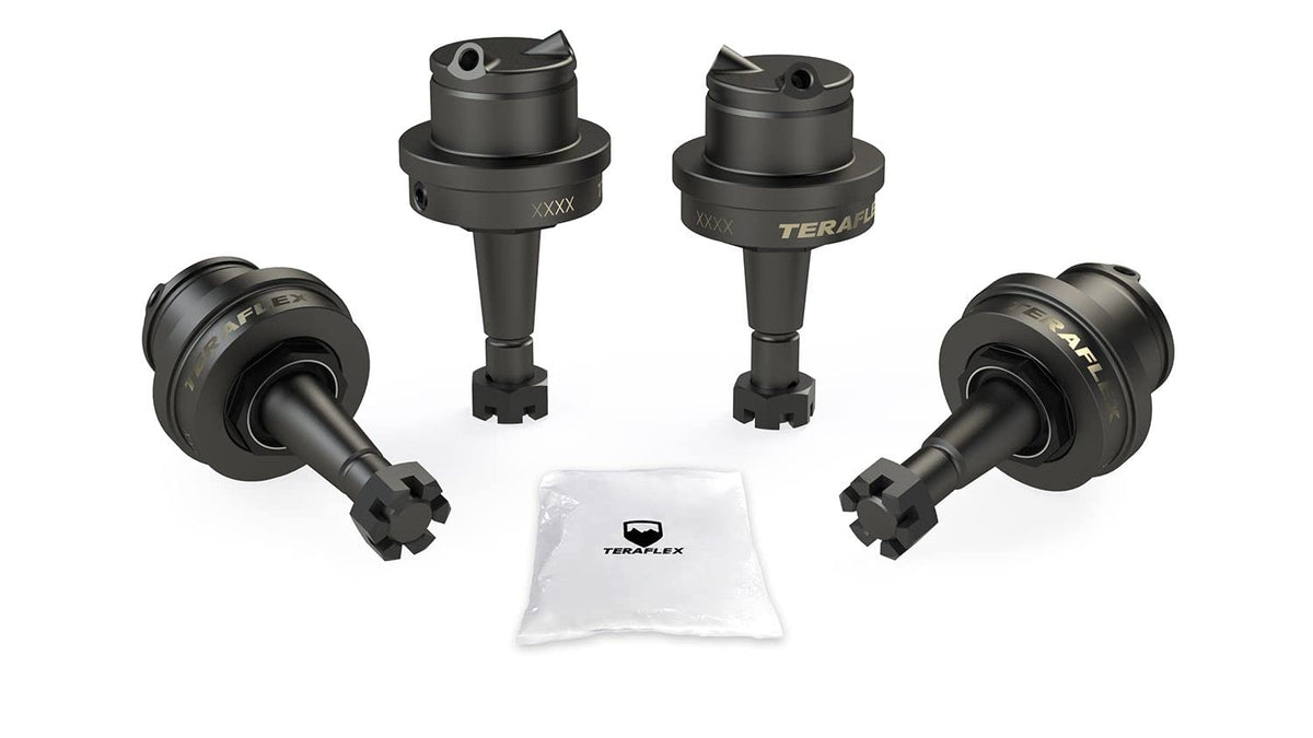 TERAFLEX 3452010 TeraFlex JL/JT Dana 30/44 HD Ball Joint Kit w/out Knurl