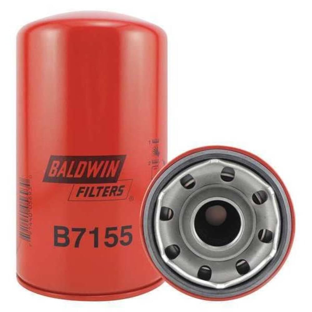 Baldwin Filters B7155 Oil Fltr, Spin-On, 8-1/8"x4-21/32"x8-1/8"
