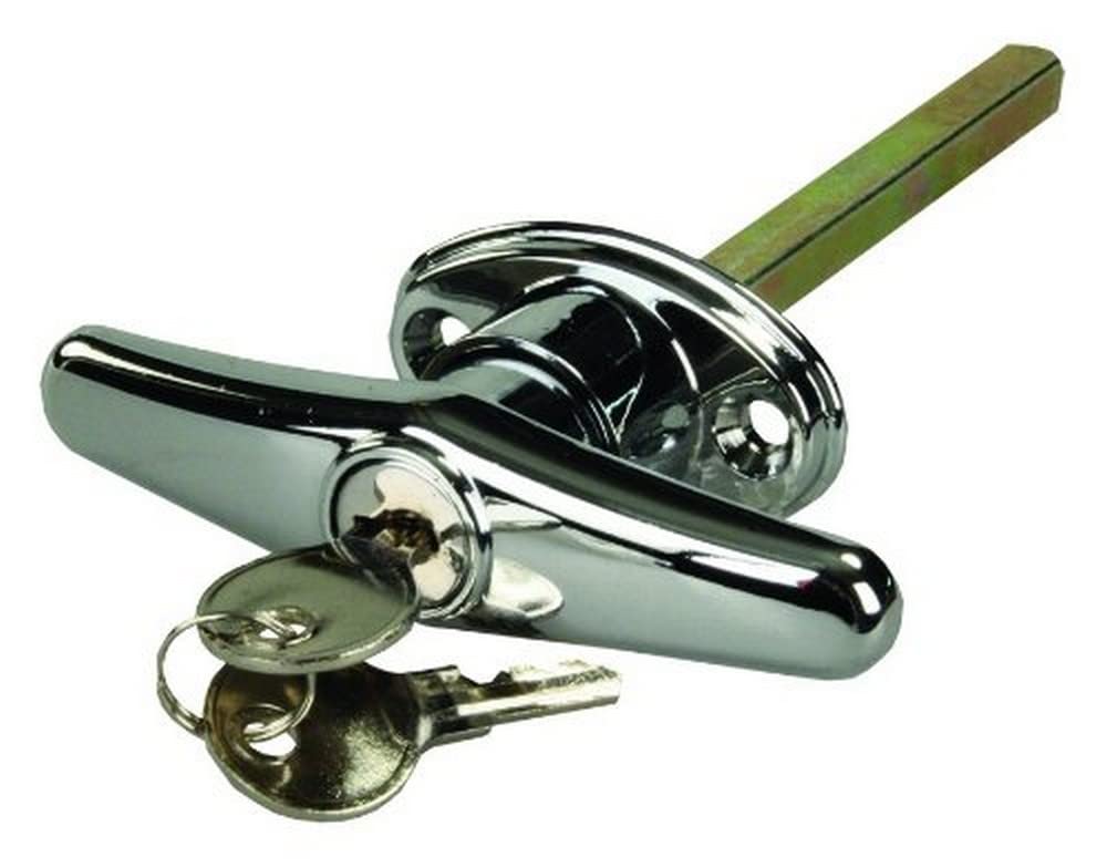JR PRODUCTS 10885 JR Products 10885 Locking T-Handle, Chrome