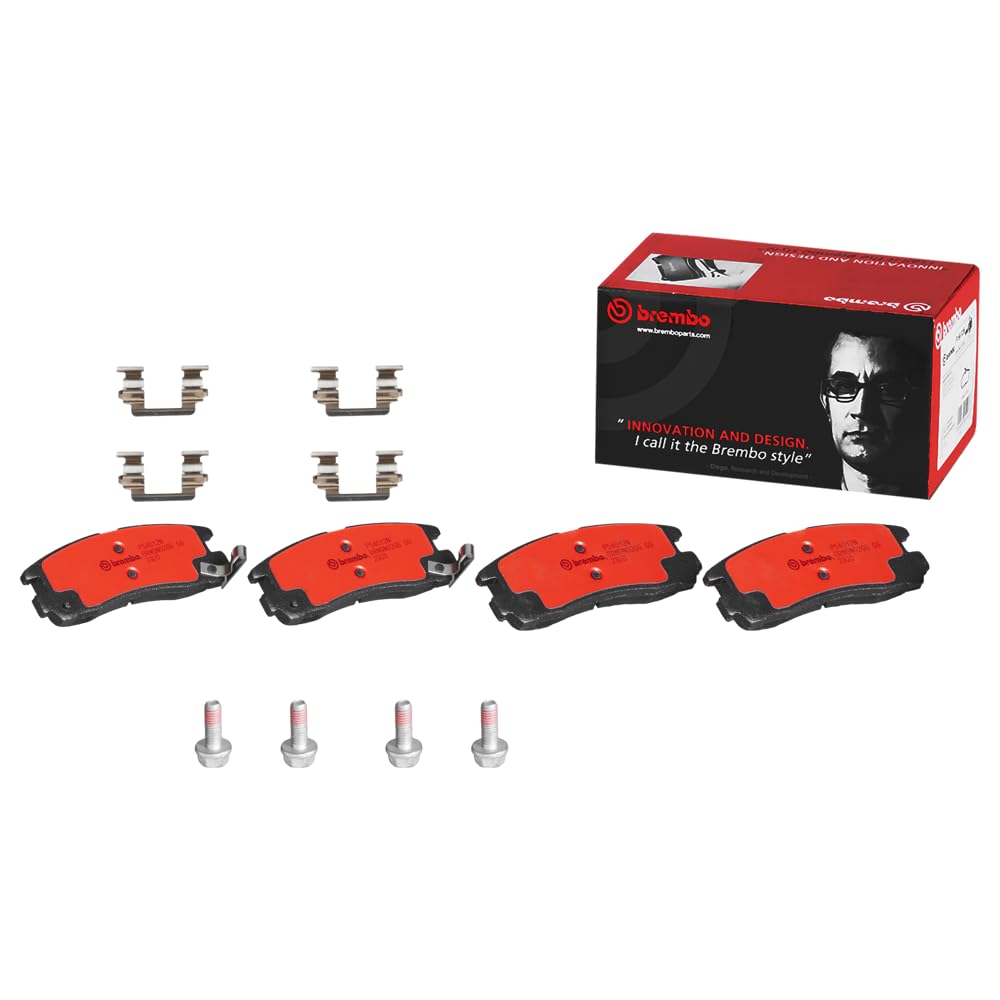 BREMBO P54012N Brembo P54012N Premium Ceramic Rear Disc Brake Pad Set CHRYSLER/DODGE/HYUNDAI/MITSUBISHI/MITSUBISHI (SOUEAST) OE# MR389578