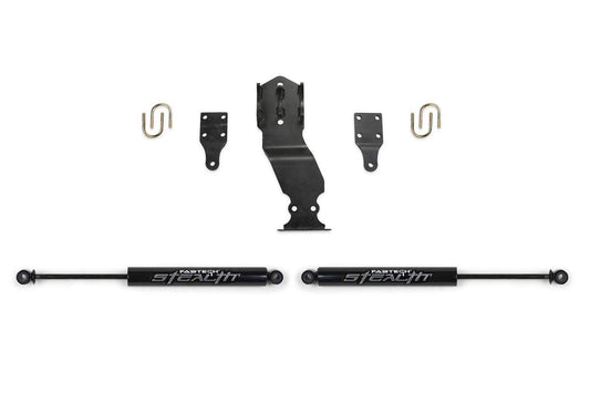FABTECH FTS22302 Fabtech FTS22302 Steering Stabilizer Kit Stealth Dual Steering Stabilizer Kit