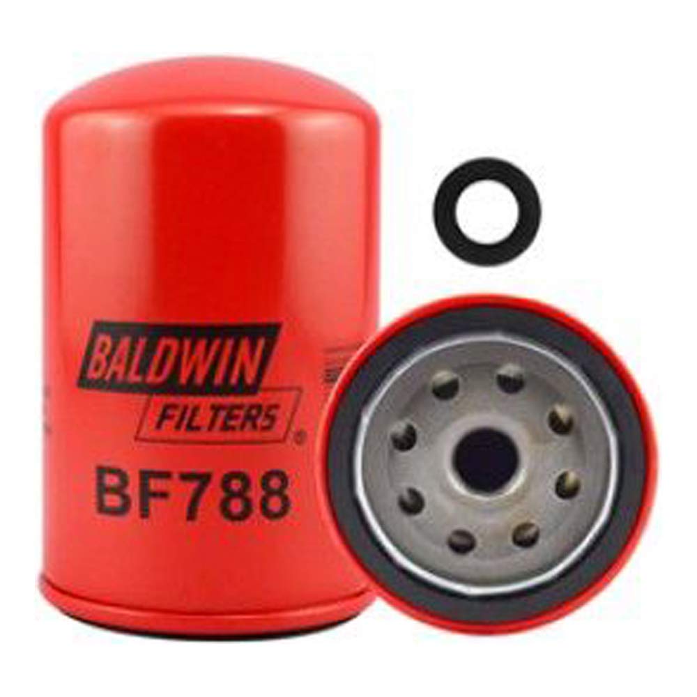 BALDWIN FILTERS BF788 Baldwin Filters Fuel Filter, 4-27/32 x 3-1/32 x 4-27/32In