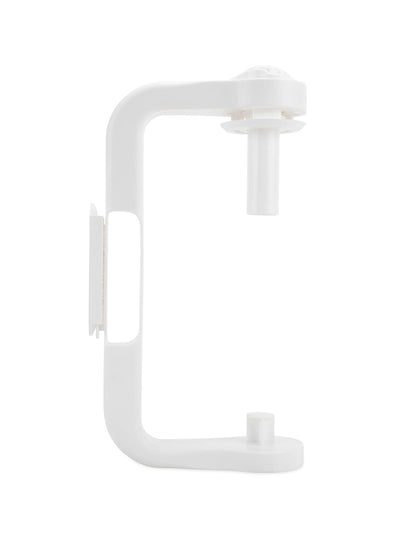 CAMCO 57114 Camco Paper Towel Holder | Ideal for Compact Areas | Features Mountable Design and Adjustable Side Knob | White (57114)