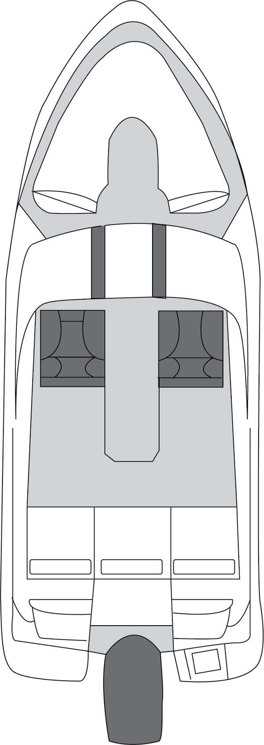 CARVER 79004 Carver by Covercraft 79004 Boat Cover - Flex-fit Pro 4