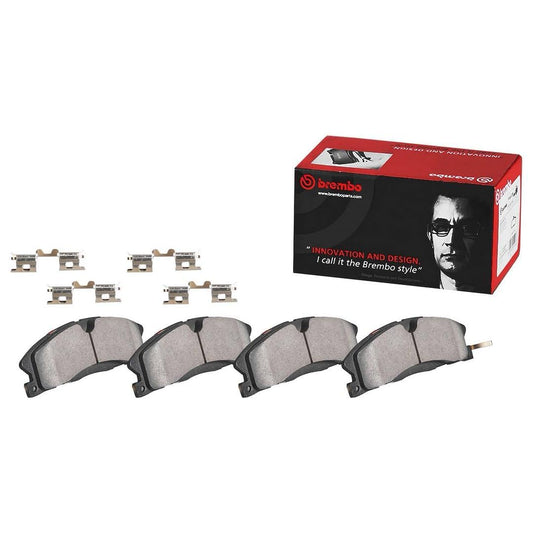BREMBO P30056N Brembo P30056N Premium Ceramic Front Disc Brake Pad Set HYUNDAI/HYUNDAI (BEIJING)/KIA/KIA (DYK) OE# 581012SA70