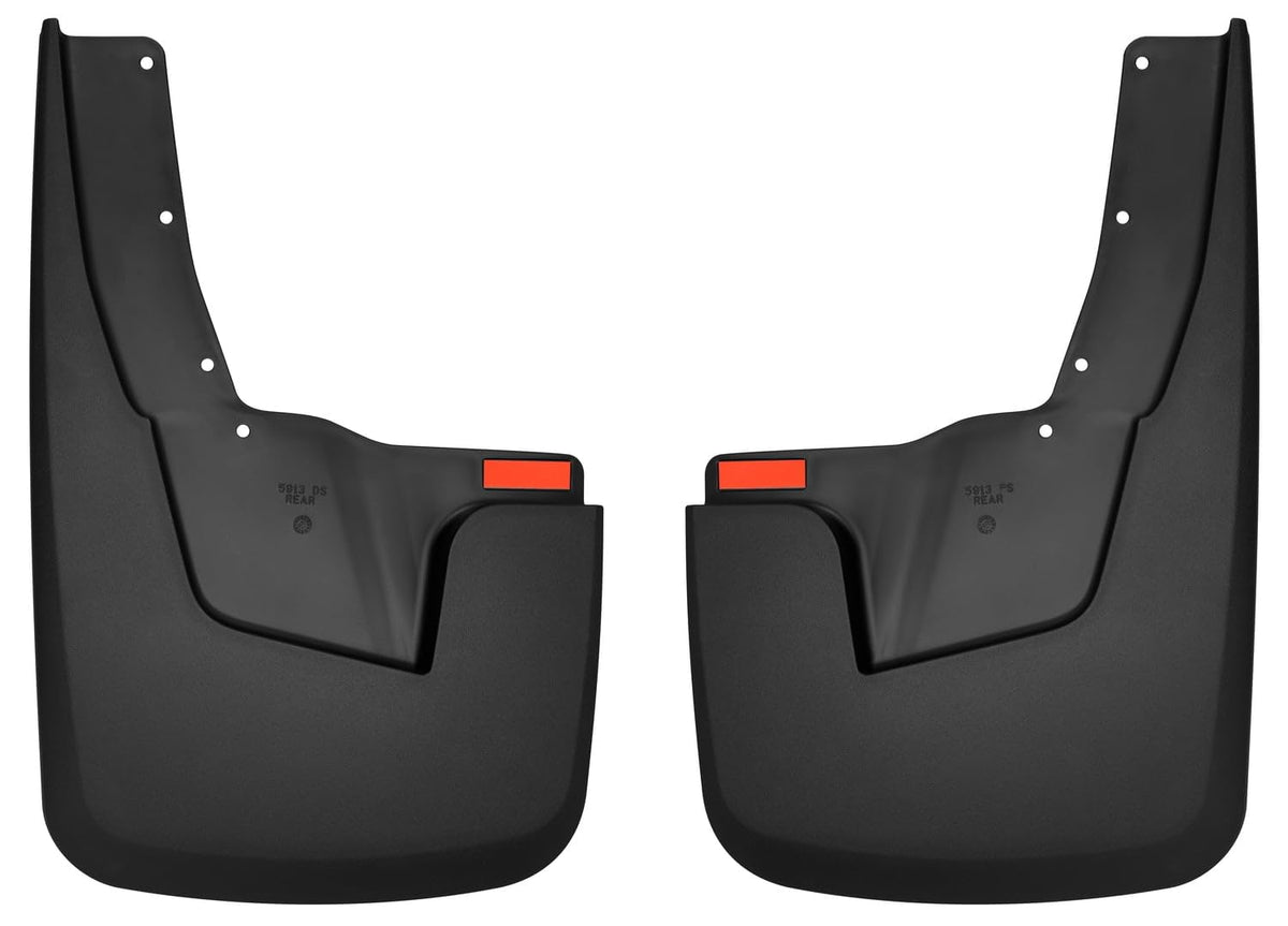 Husky Liners 59131 Husky Liners — Rear Mud Guards – Fits 2019-2024 Dodge Ram 1500 with Factory OEM Flares ONLY (Will NOT Fit TRX Edition) - Black, 2 Pc. – 59131
