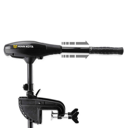 MINN KOTA 1352155M Minn Kota Endura Max Transom-Mount Electric Trolling Motor – 55 Lb. Thrust, 36 In. Shaft, Freshwater