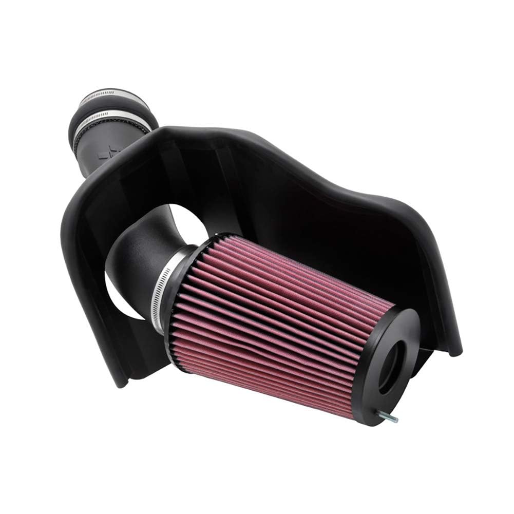 K&N FILTER 57-2531 K&N Cold Air Intake System: High-Flow Air Filter, Increase Performance & Towing: Compatible with 1994-1997 FORD: F250, F350, 57-2531