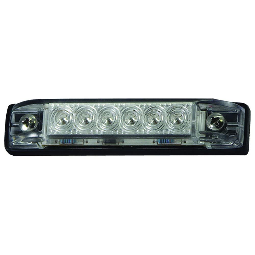 T-H MARINE LED-51810-DP T-H Marine LED-51810-DP LED Slim Line Utility Strip Lights, 8" - Clear, White