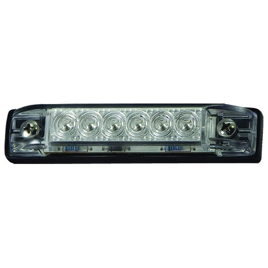 T-H MARINE LED-51810-DP T-H Marine LED-51810-DP LED Slim Line Utility Strip Lights, 8" - Clear, White