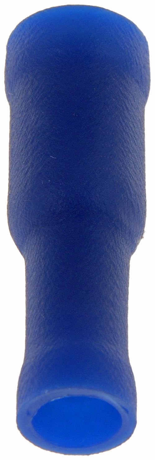 DORMAN 85432 Dorman 85432 16-14 Gauge Female Bullet Terminal, .157 in., Blue, 14 Pack