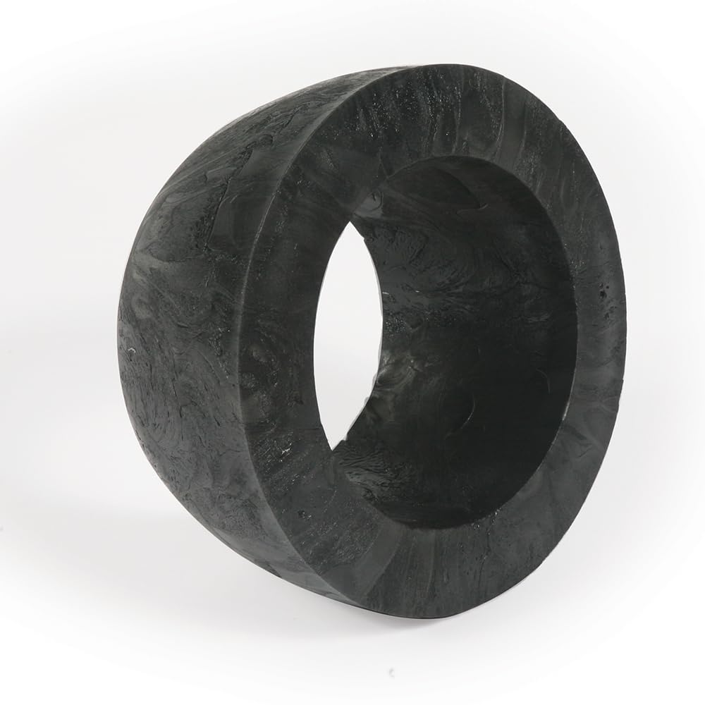CAMCO 39313 Camco 4" x 3" Sewer Hose Seal | Connects Directly on RV Sewer Hose for an Odor Proof Connection to Dump Station | Black (39313)