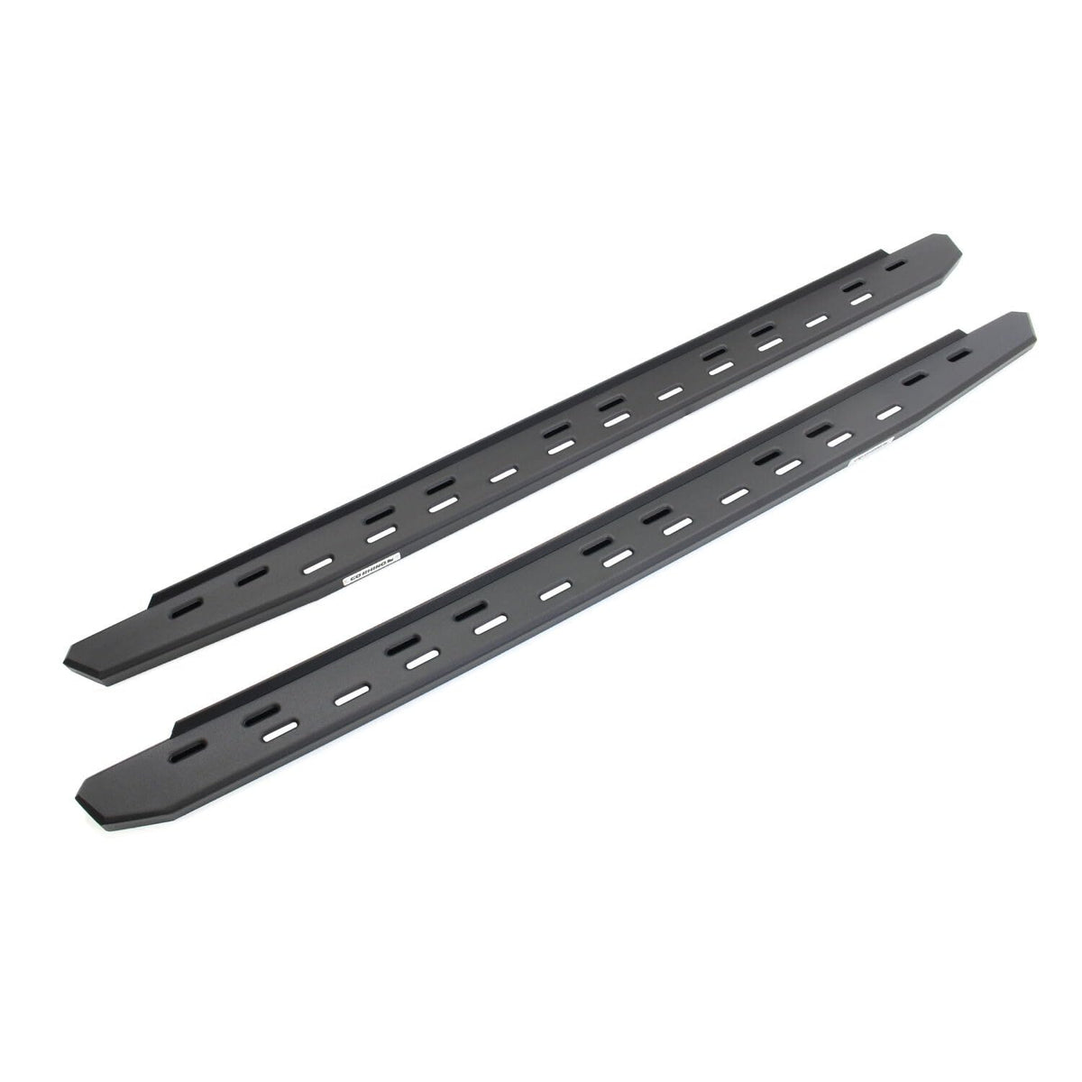 GO RHINO 69600073SPC Go Rhino RB30 Slim Line Running Boards | 73", Galvanized Steel, Textured Black | 69600073SPC