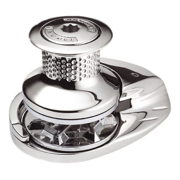 LEWMAR 6672221108-139 Lewmar 12V/1,000-Watt V3 Gypsy Drum for Electric Power/Sailboats 40'-50' with Stainless Steel FastFit, Fits 5/16" G4 Chain, Max Pull 2,260 lbs. - 2020201245