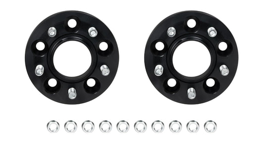 EIBACH S90-4-25-063-B Eibach Pro-Spacer System Black Spacer S90-4-20-044 (25 mm Pair) Compatible with Ford Mustang Ecoboost / V6 / GT 2015