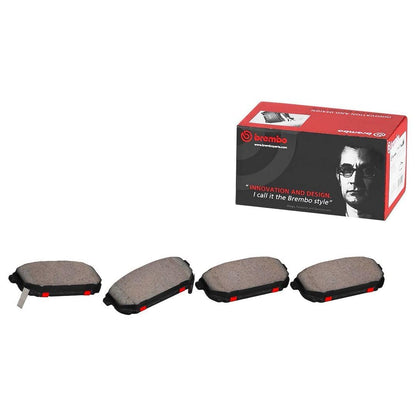 BREMBO P30022N Brembo P30022N Premium Ceramic Front Disc Brake Pad Set HAFEI/HYUNDAI/HYUNDAI (BEIJING)/KIA/MITSUBISHI/SSANGYONG OE# 5810129A40