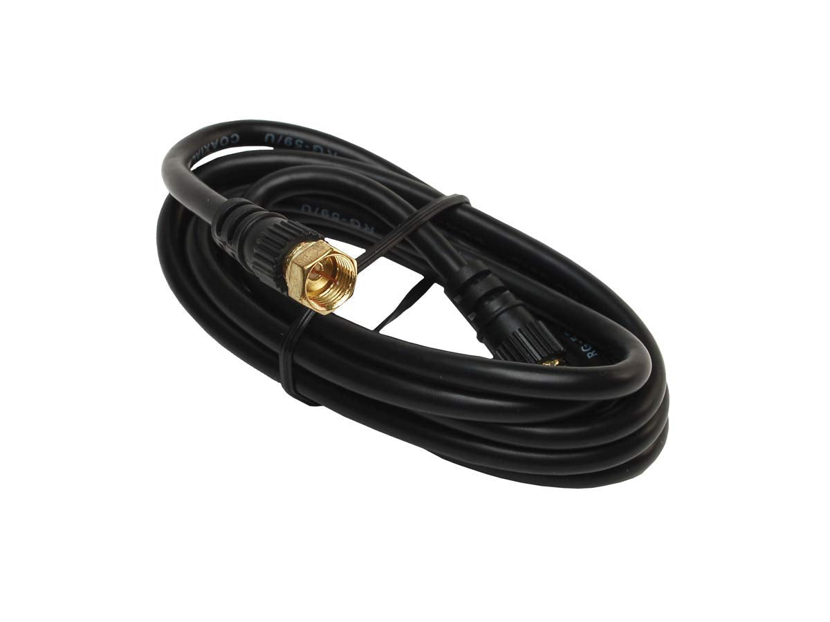 RV DESIGNER T173 RV Designer T173 RG59 Interior TV Hookup Cable, 6 ft