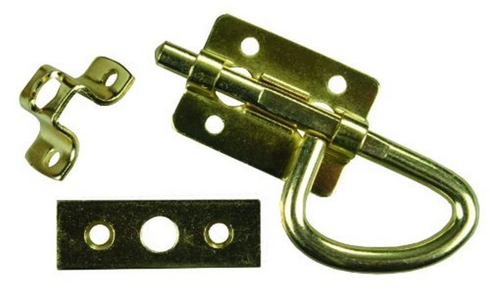 JR PRODUCTS 20645 JR Products 20645 Universal Bolt Latch - Brass